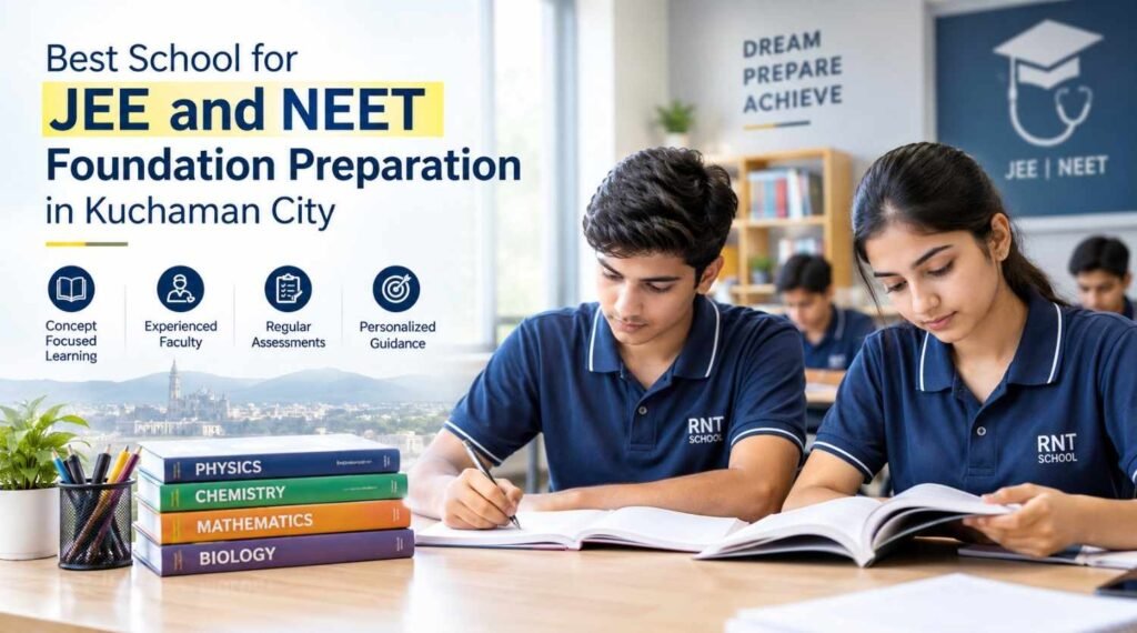Best School for JEE and NEET Foundation Preparation in Kuchaman City